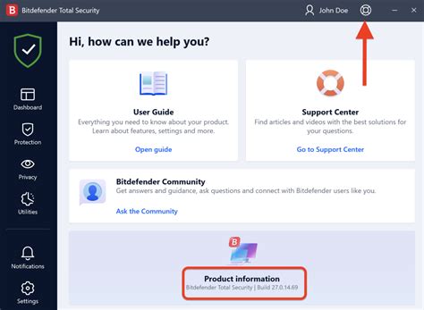 find bitdefender on this pc.